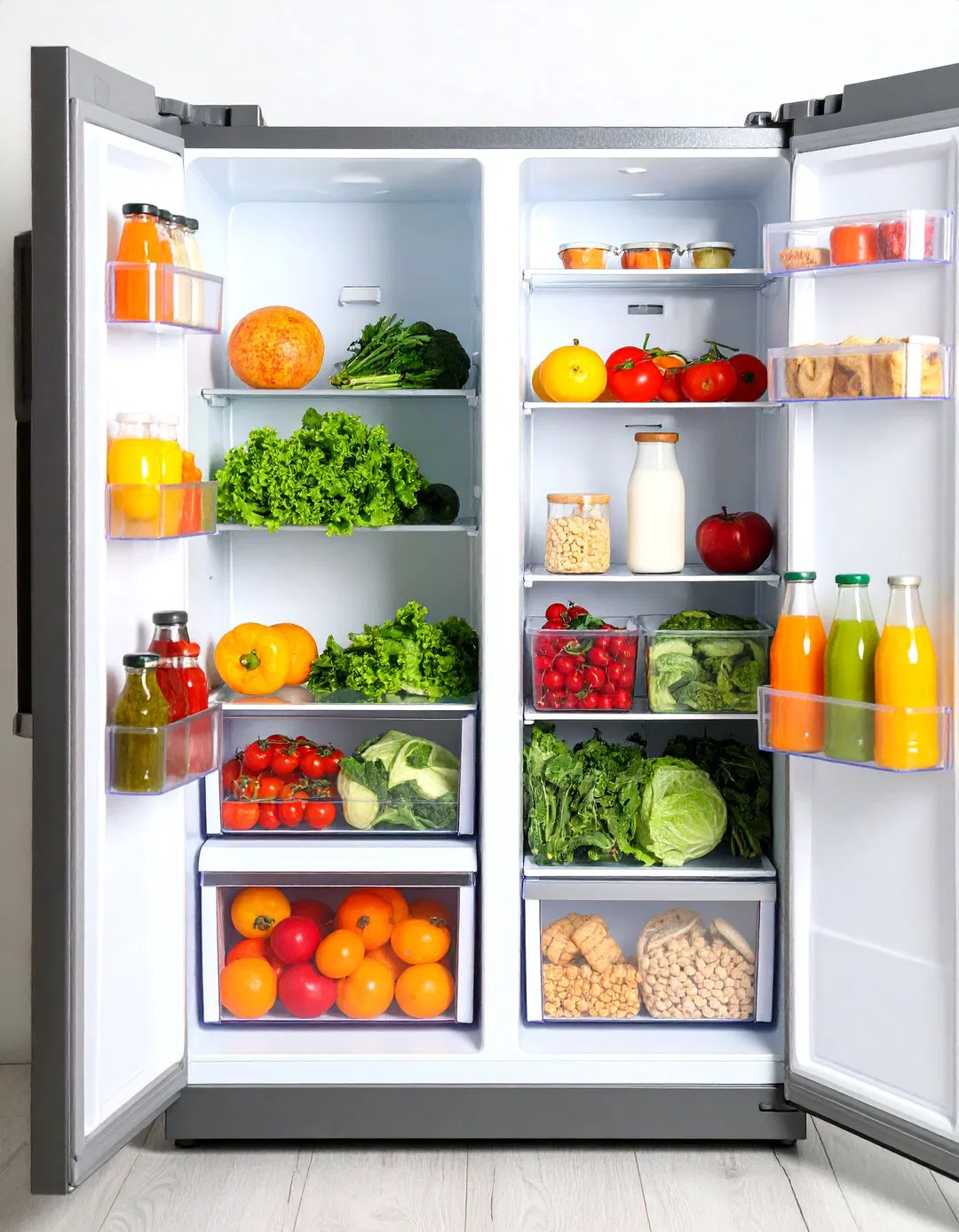 Refrigerator Snack Zone Creation - Snack Storage Ideas