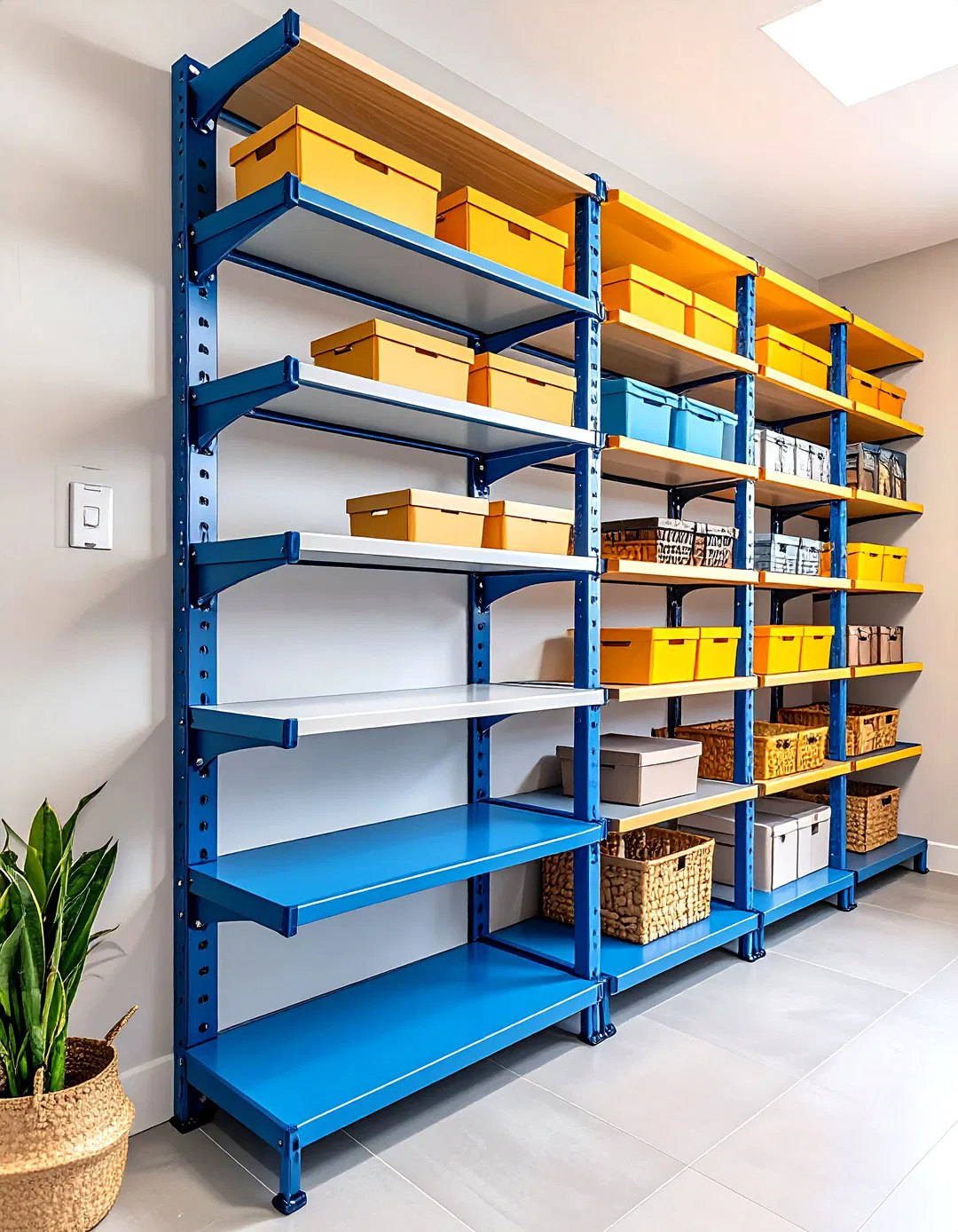 Adjustable Shelf Bracket Configuration - 24 Small Pantry Ideas