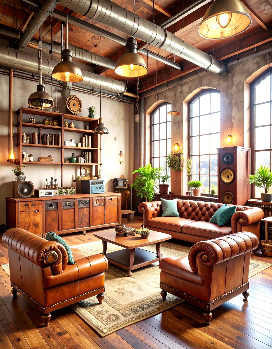 Steampunk Industrial Media Lab