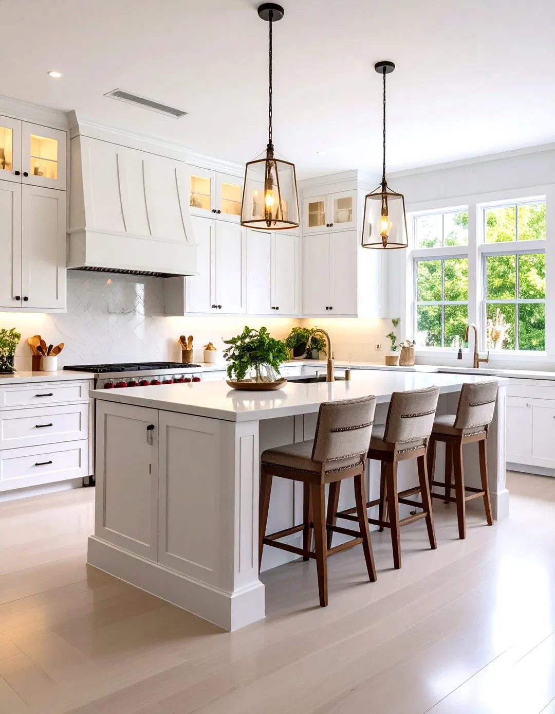 Space-Saving Peninsula Islands for Galley Kitchens