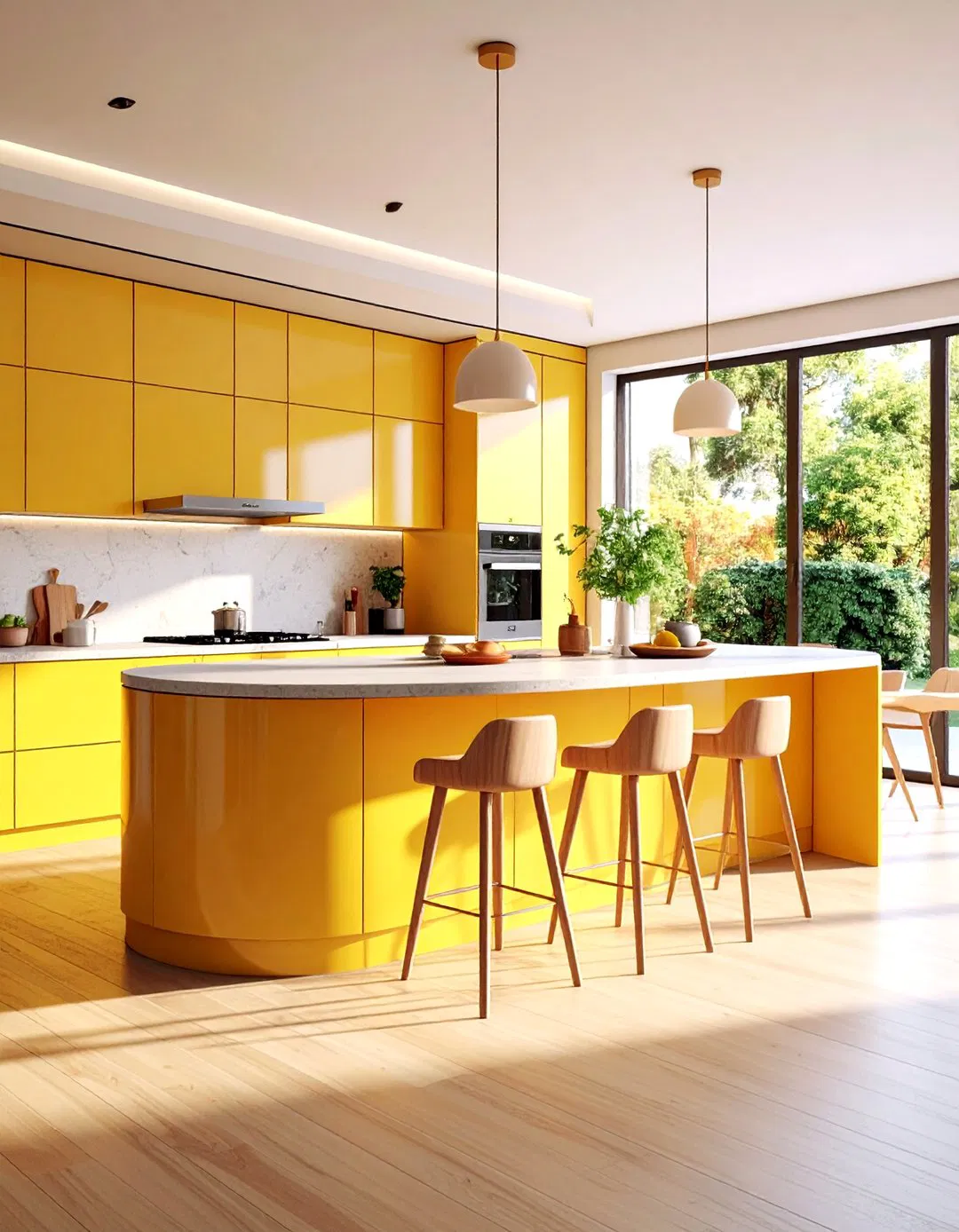 Islands with Rounded Edges for Enhanced Movement