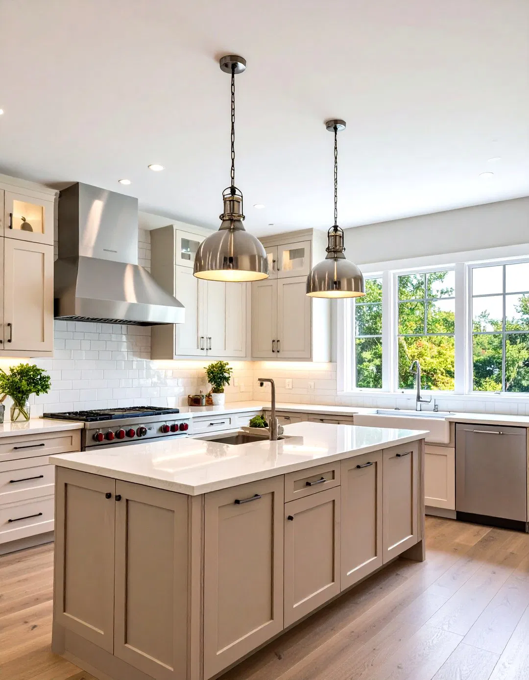 Semi Flush Contemporary Lighting