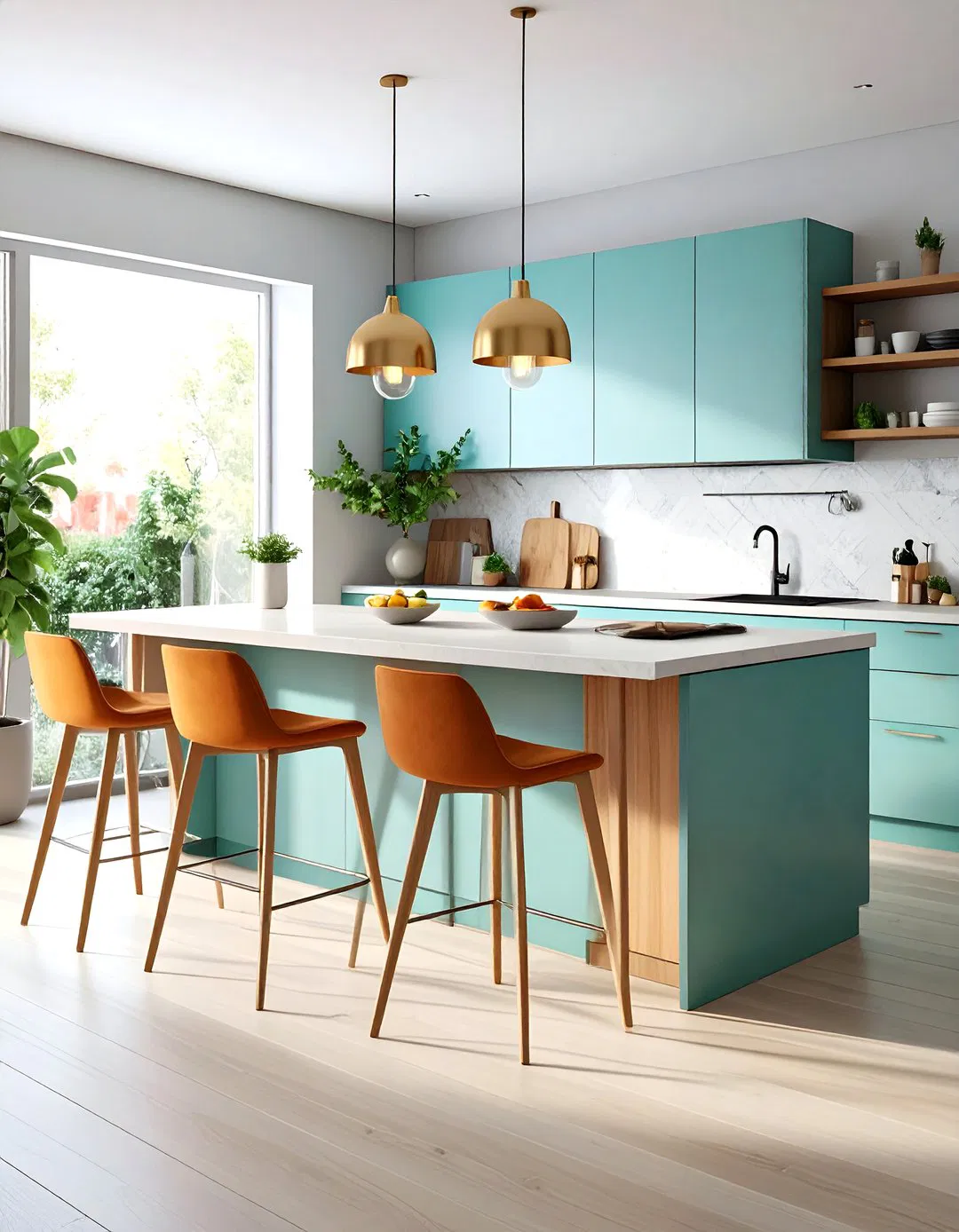 Floating Shelf Kitchen Tables - Small Kitchen Table Ideas