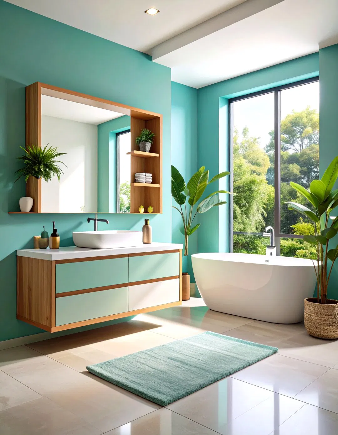 Floating Shelf Ledge Style Niche