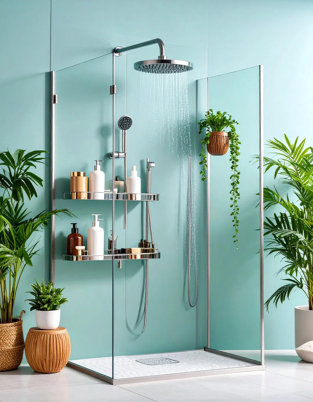 Magnetic Shower Storage