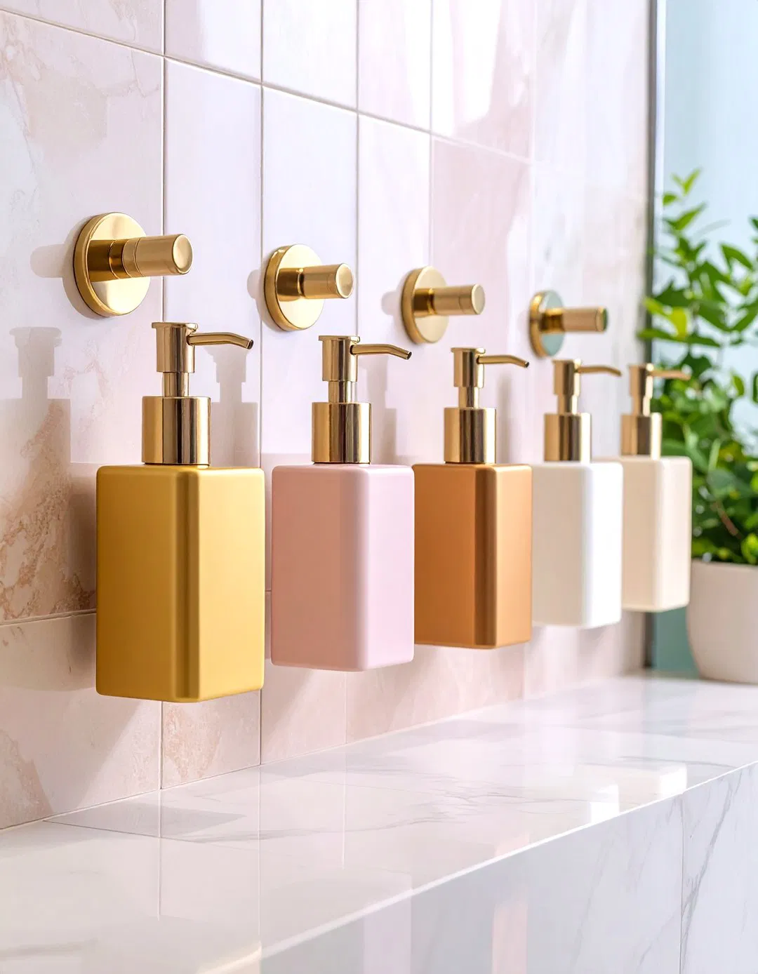Wall Mounted Soap Dispensers