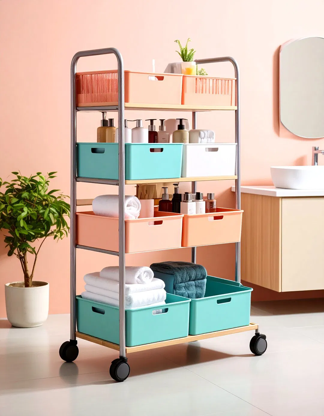Rolling Storage Cart Systems