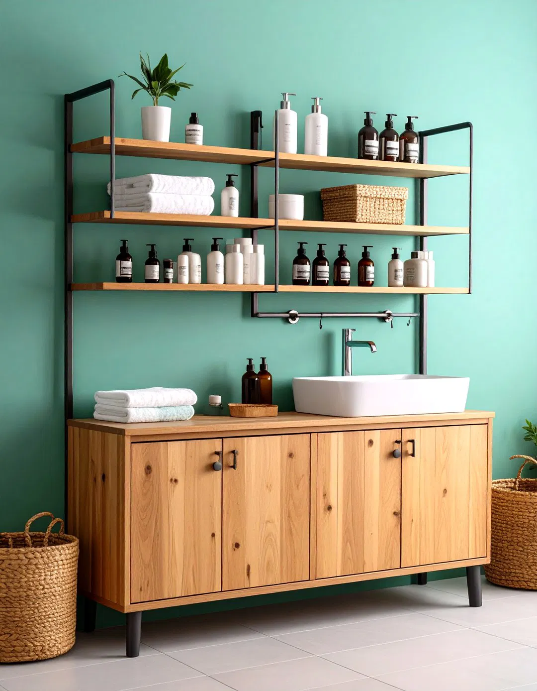 Tension Rod Storage Solutions