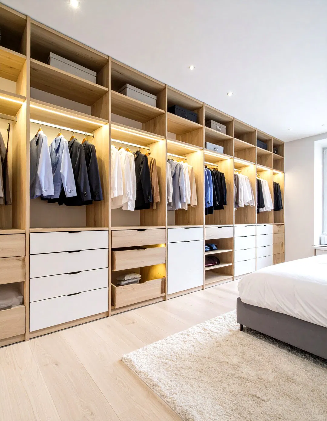 Floor to Ceiling Built-in Wardrobes