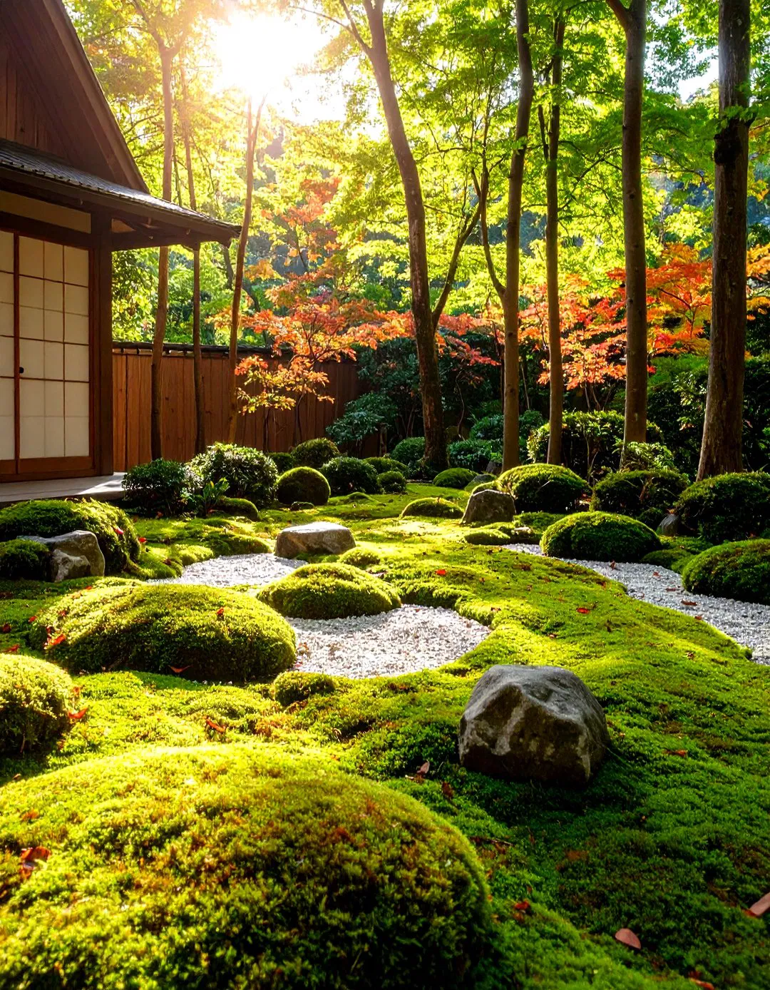 Moss Garden Ground Cover Designs - Shade Garden Ideas