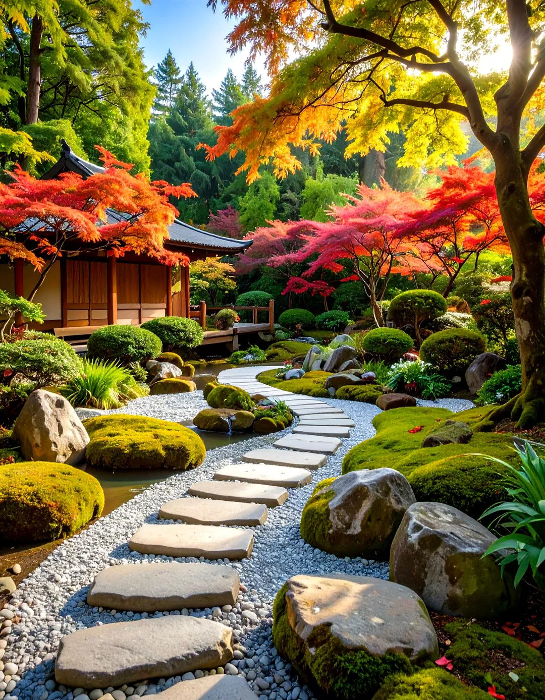 Japanese Style Zen Shade Gardens - Shade Garden Ideas