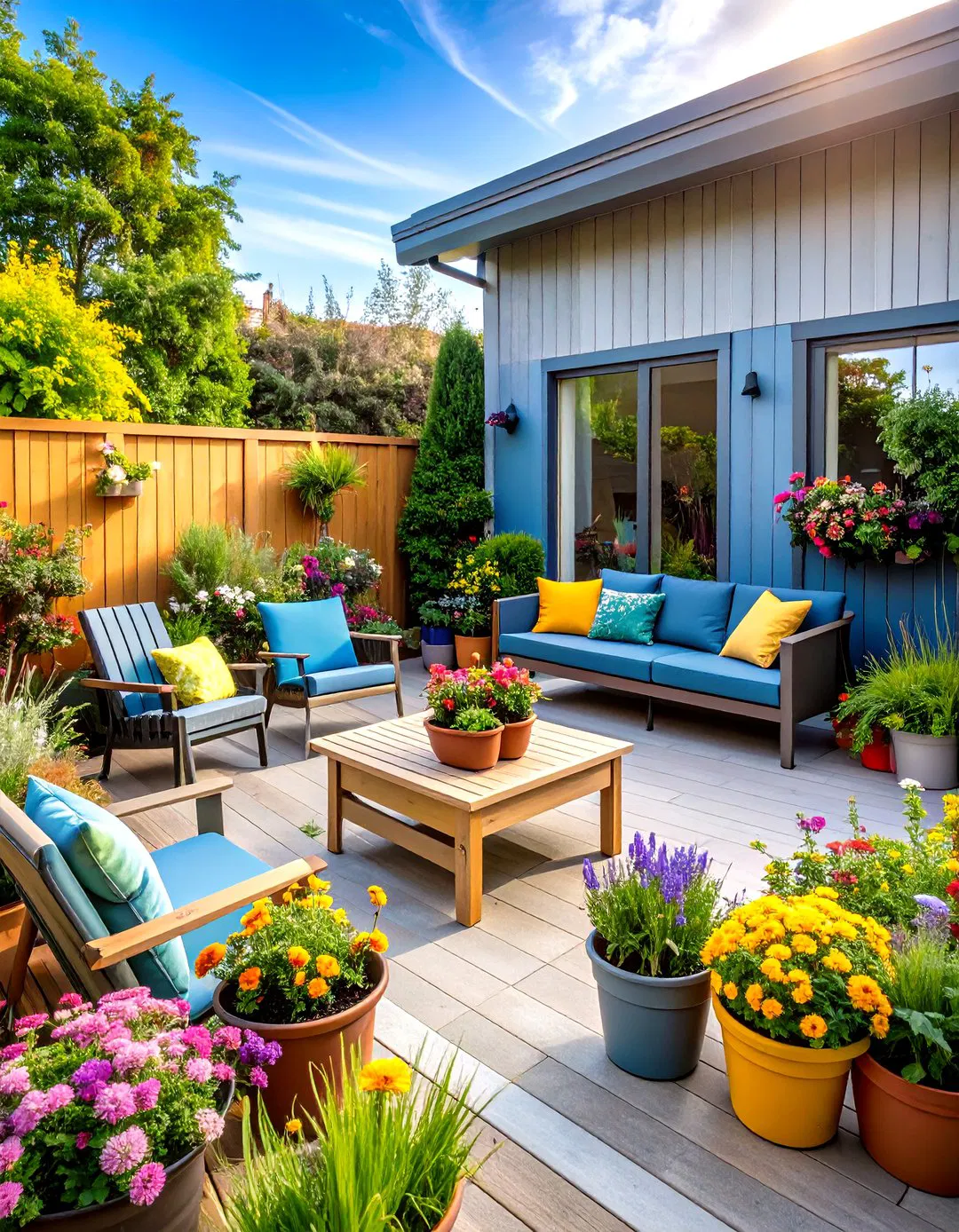 Container Garden Patio