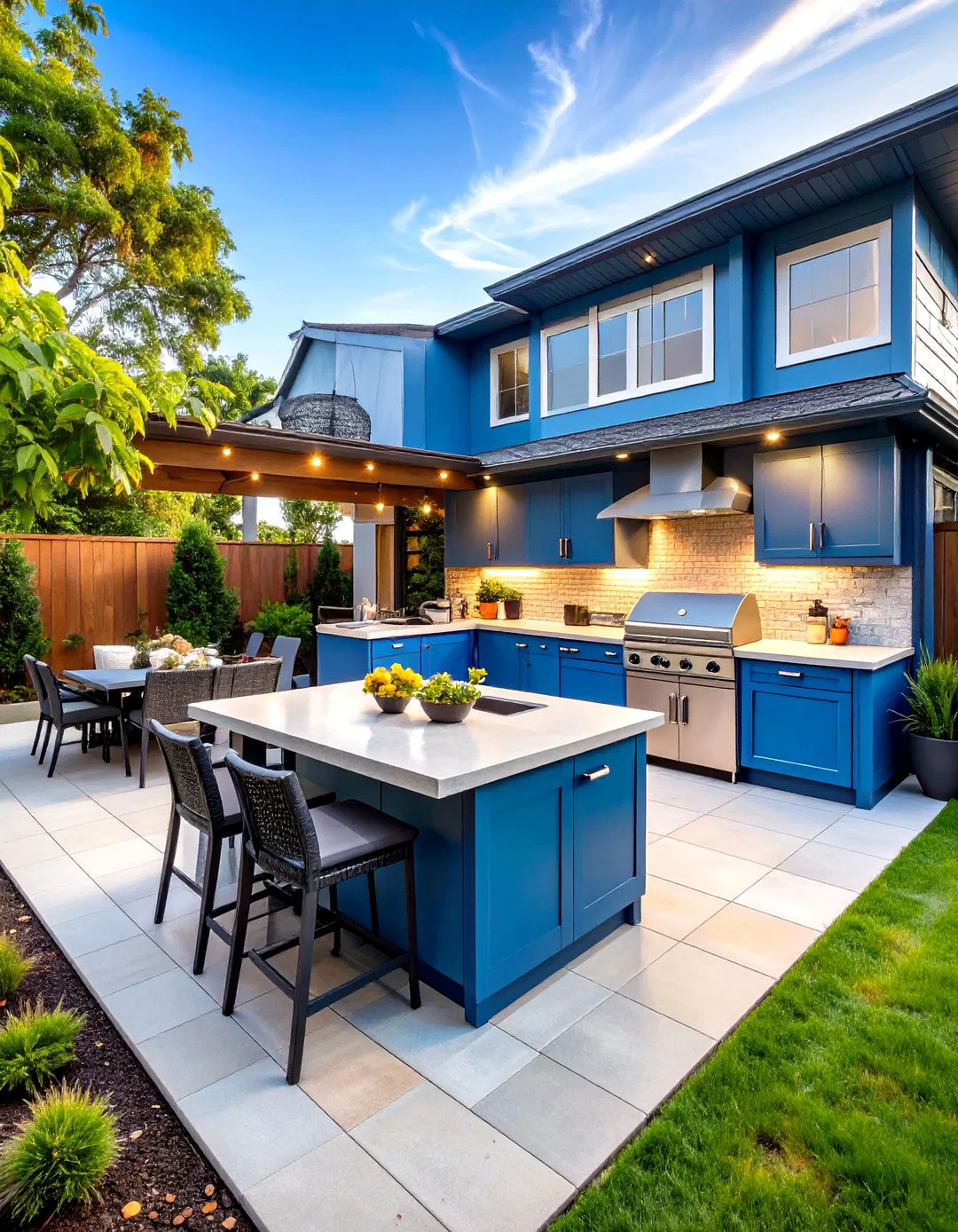 Outdoor Kitchen Patio
