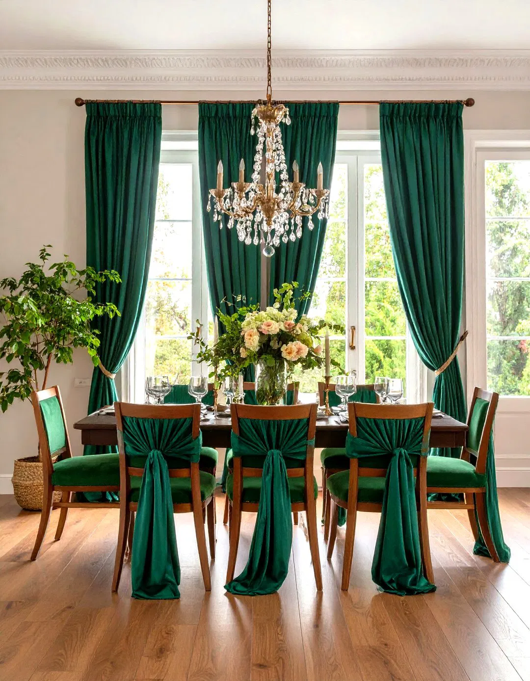 Rod Pocket Sliding Curtains