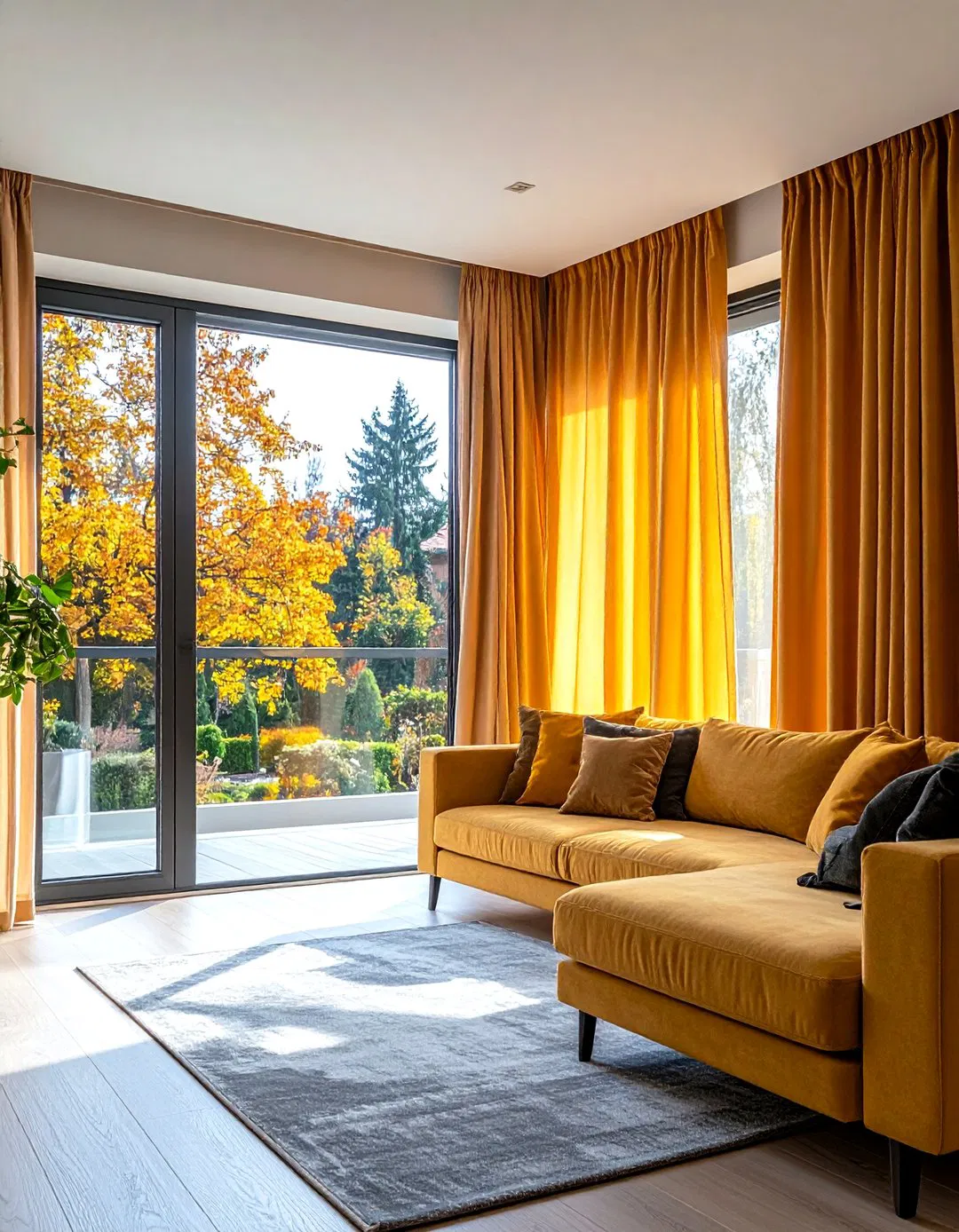Sound Reducing Sliding Door Curtains