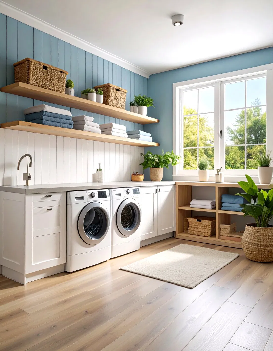 Shiplap Corner Treatment Design