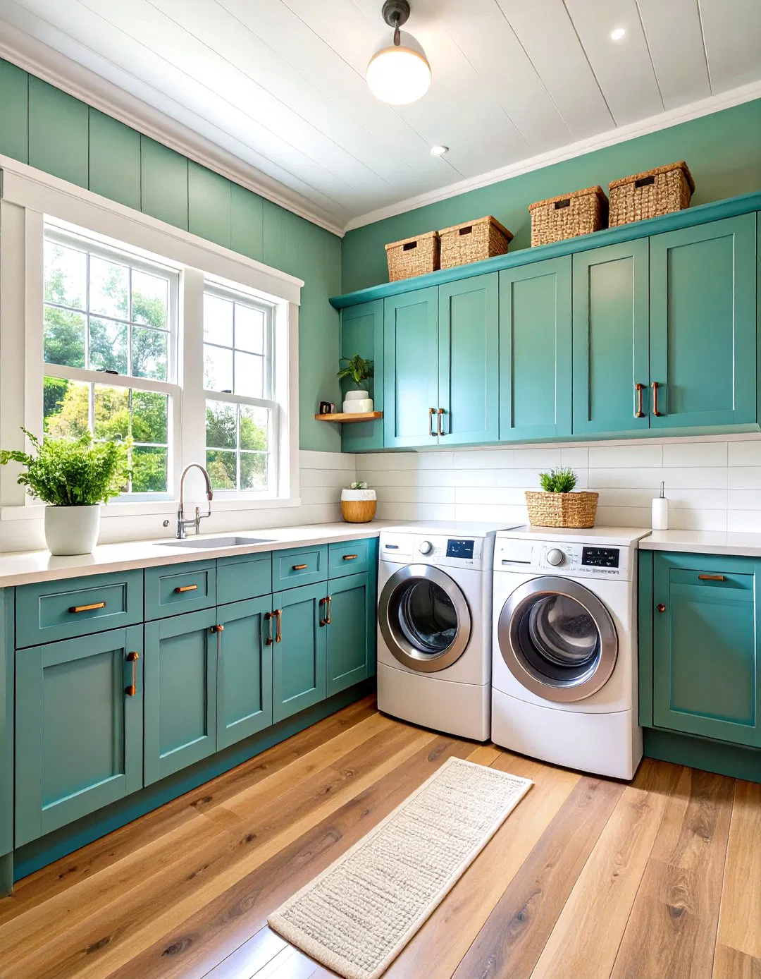 Three Quarter Wall Shiplap Installation