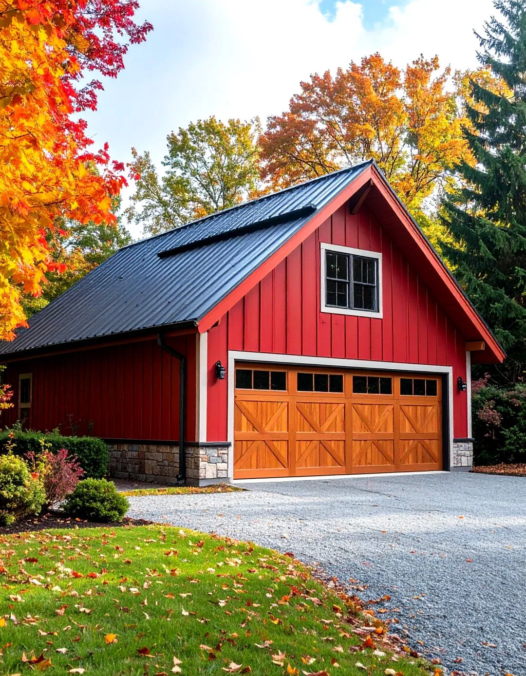 Metal Roof Rustic Garage - Rustic Garage Ideas