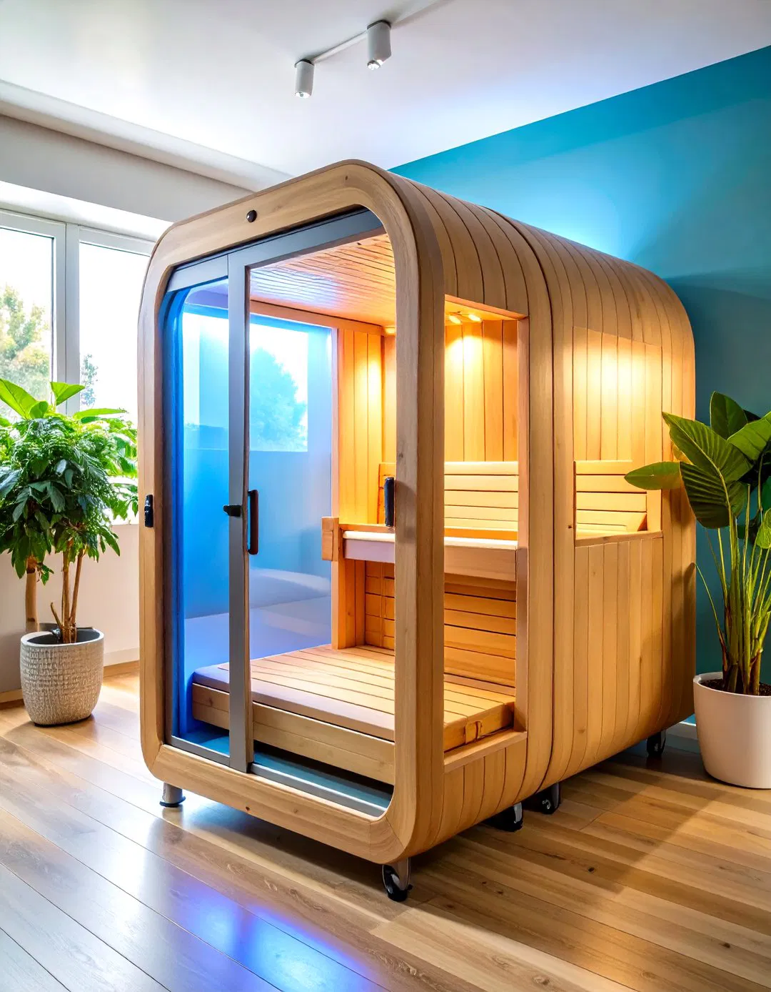 Infrared Sauna Pod for Small Spaces