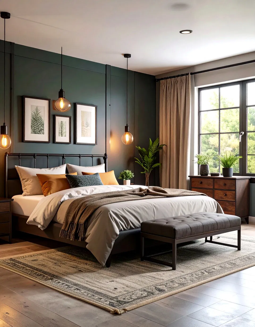 Industrial Rustic Metal Accents