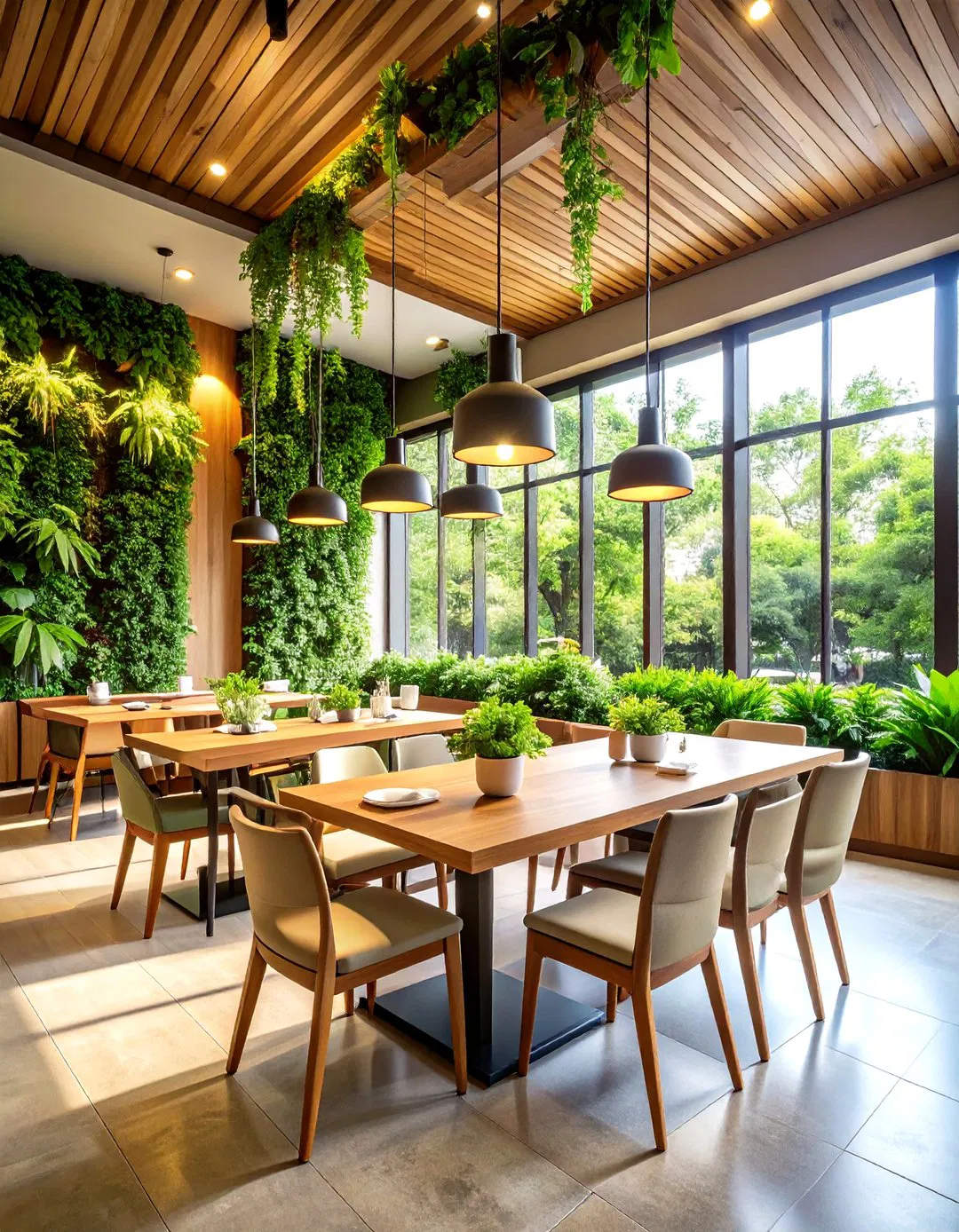 Biophilic Garden Dining