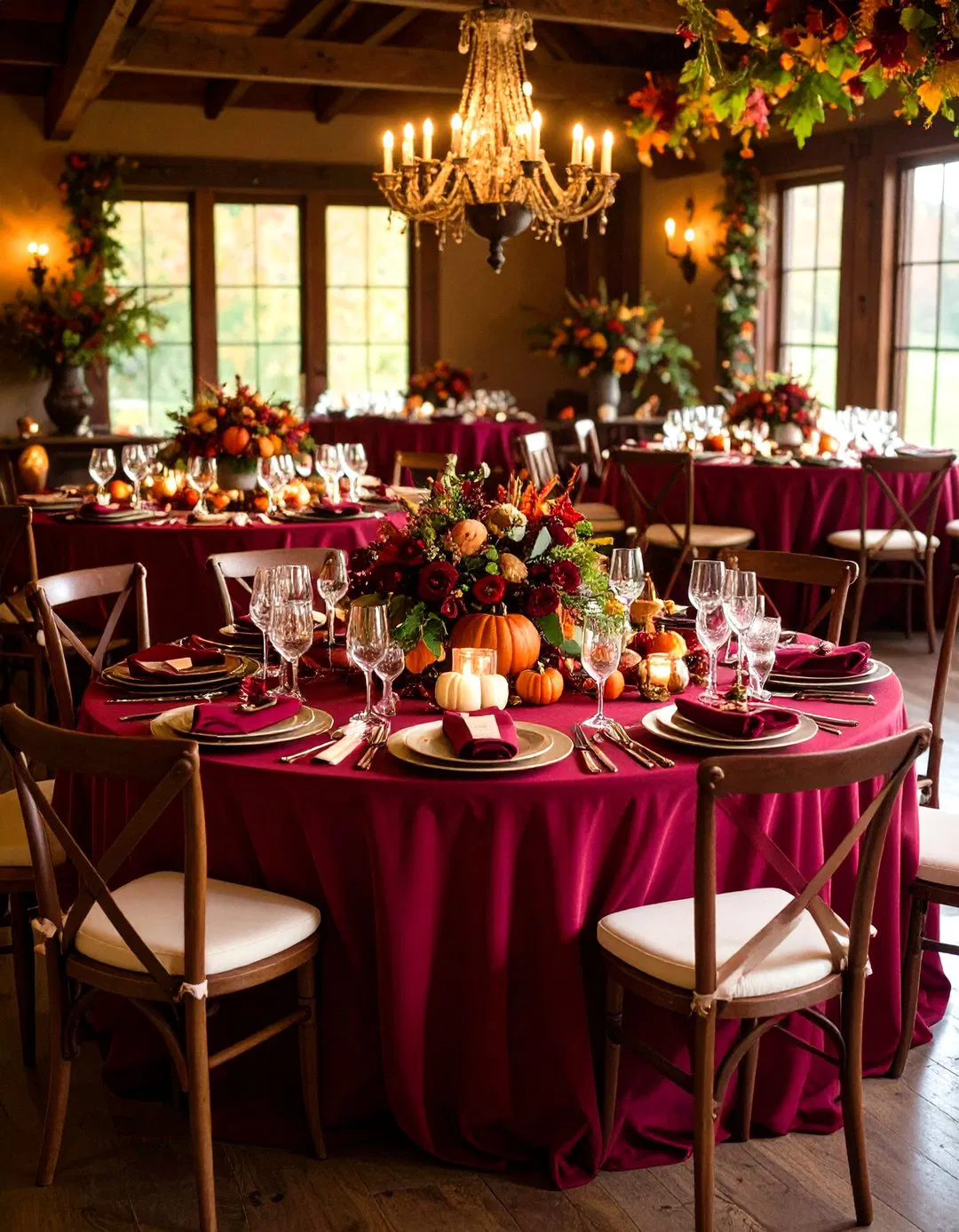 Cranberry Fall Harvest Wedding
