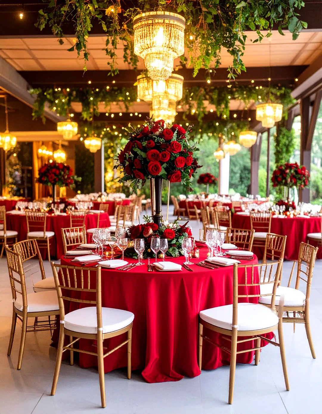 Ruby Red Jewel Toned Wedding