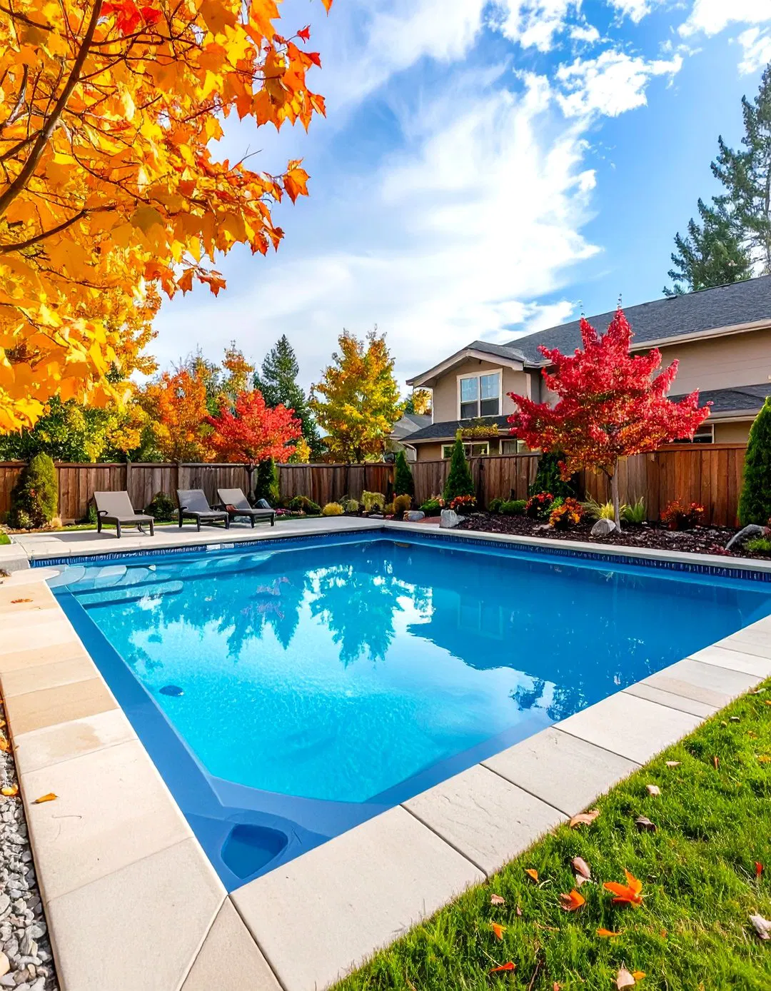Seasonal Adaptations for Rectangle Pool and Hot Tub
