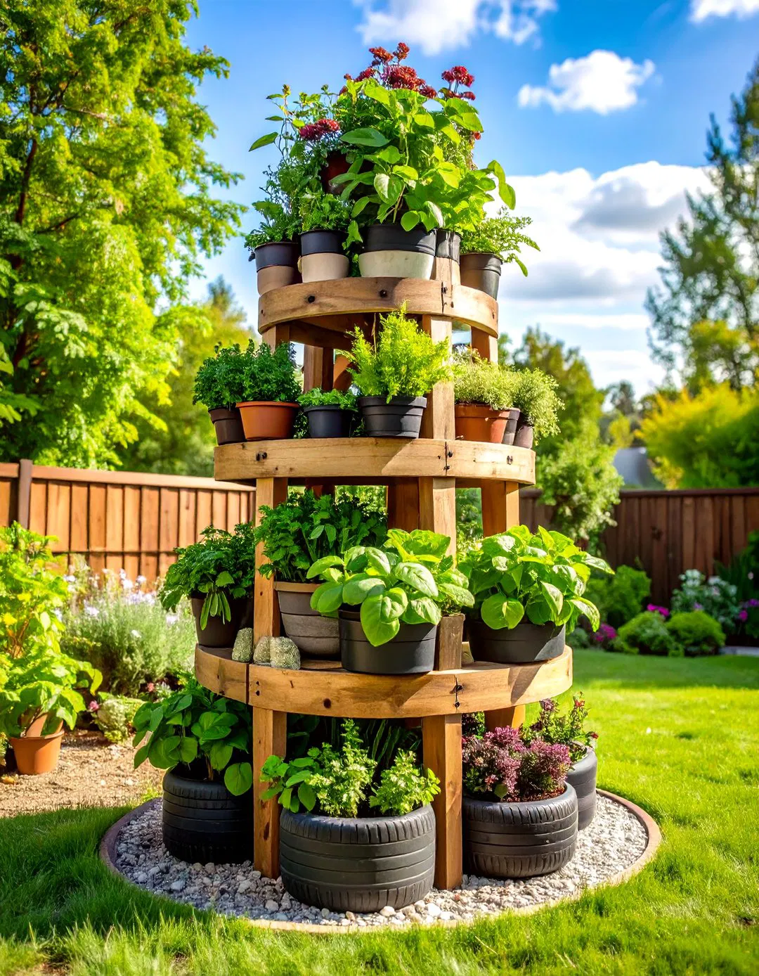 Herb Garden Towers