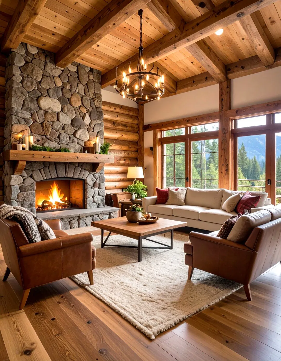 Rustic Mountain Cabin
