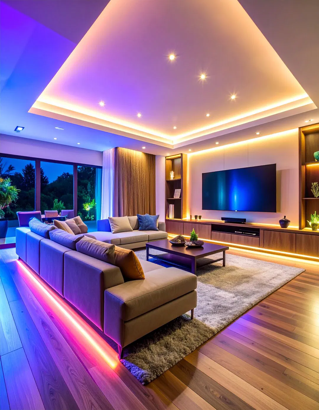 Music Sync Recessed Lighting - 24 Recessed Lighting Ideas