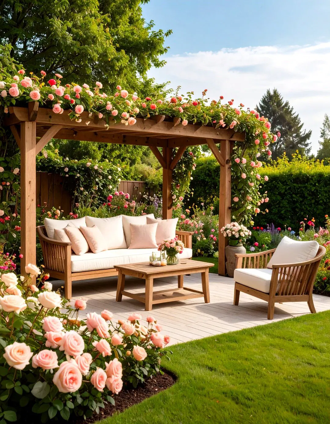 Fragrance Focused Rose Garden Design