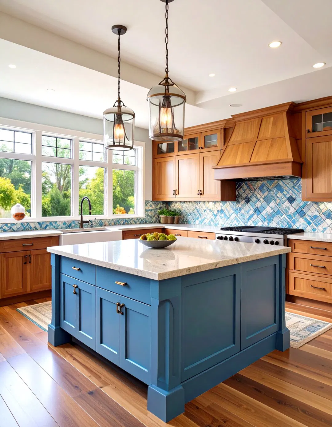 Natural Material Kitchen Design with Prairie Elements