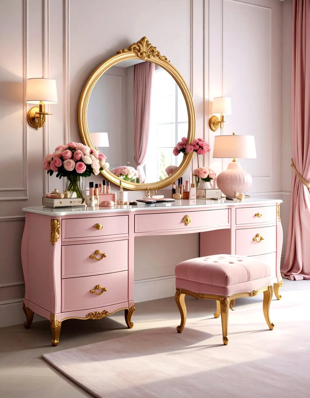 Princess Vanity and Dress-Up Station