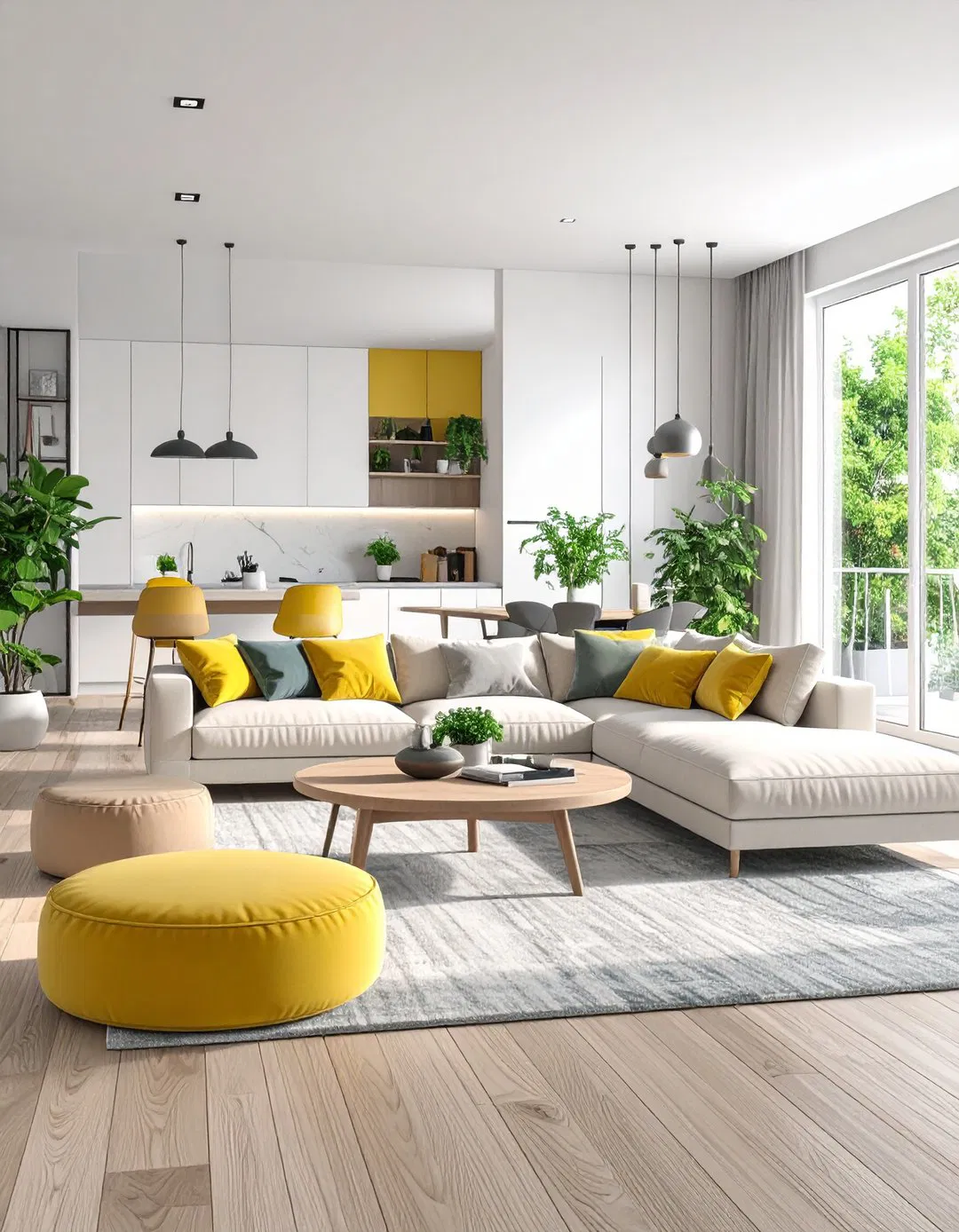 Small Space Multifunctional Living Room