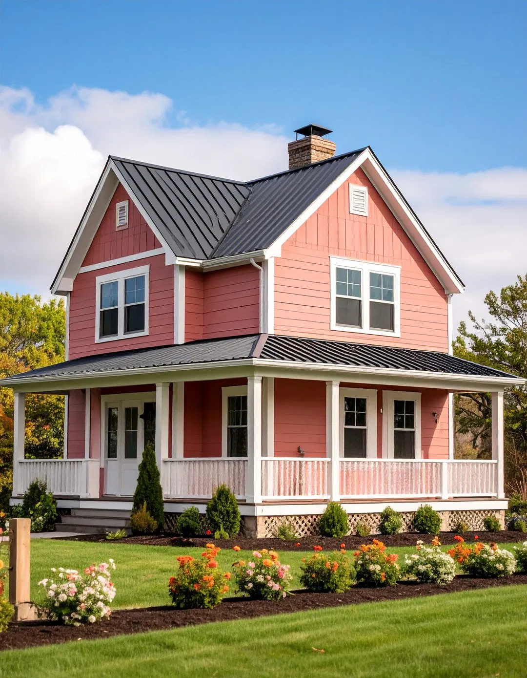 Coral Cottage Farmhouse Charm