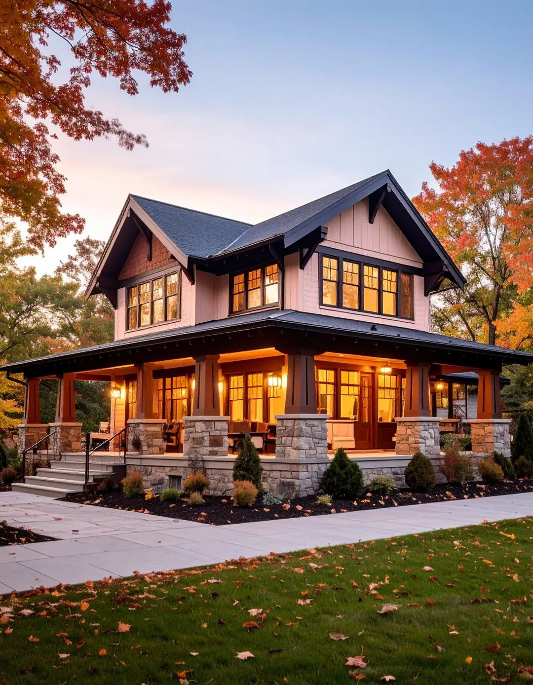 Blush Modern Craftsman Style