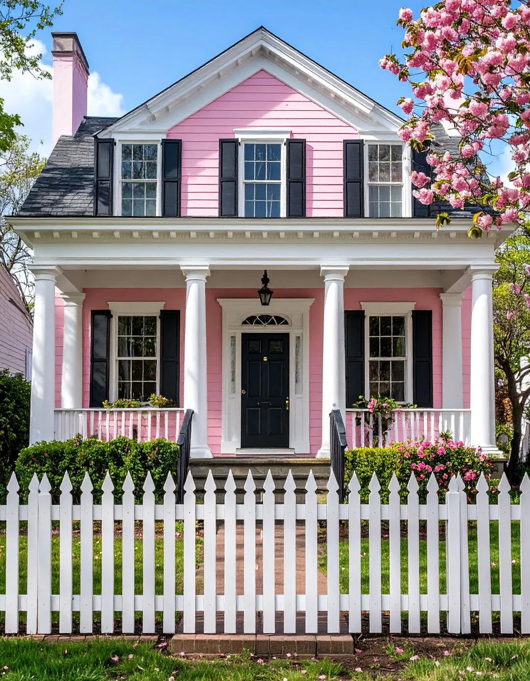 Colonial Revival Pink Sophistication
