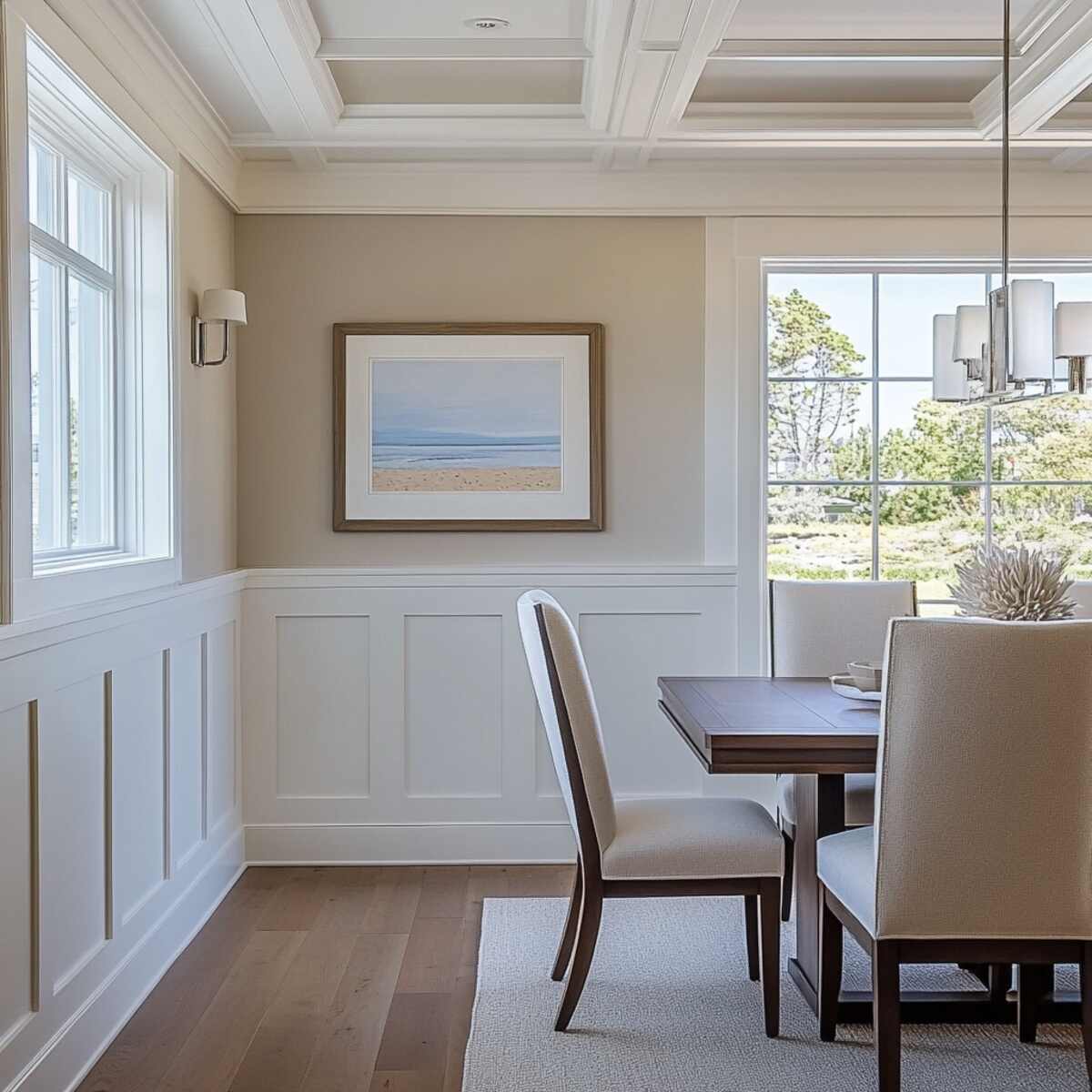 Picture Frame Wainscoting