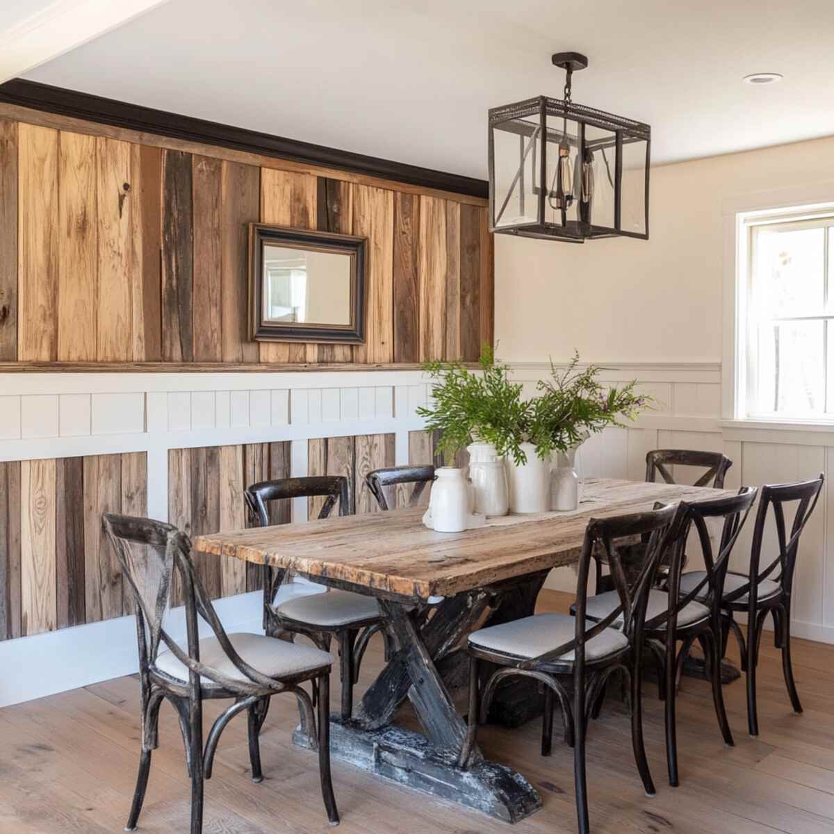 Reclaimed Wood Wainscoting