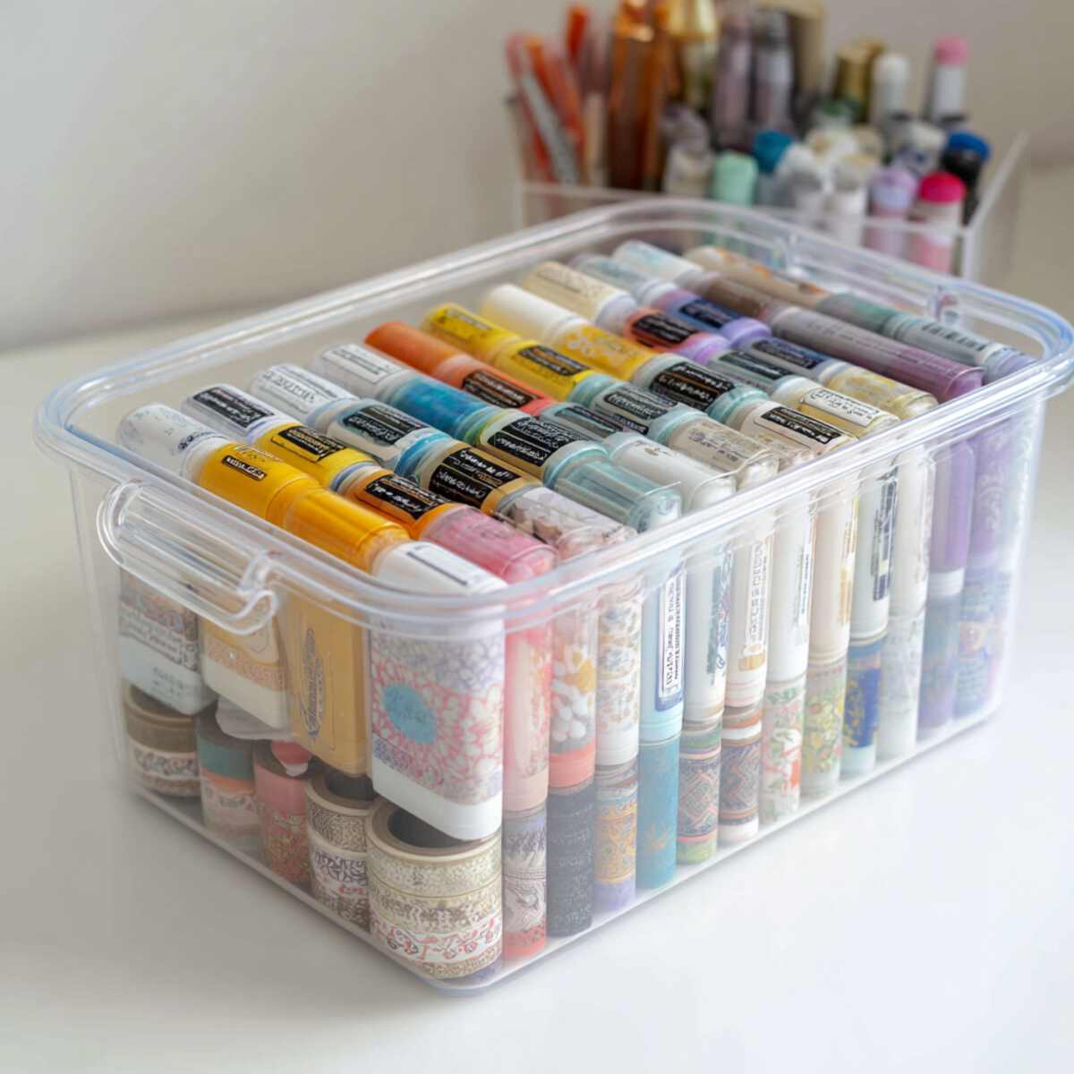 Washi Tape with Marker