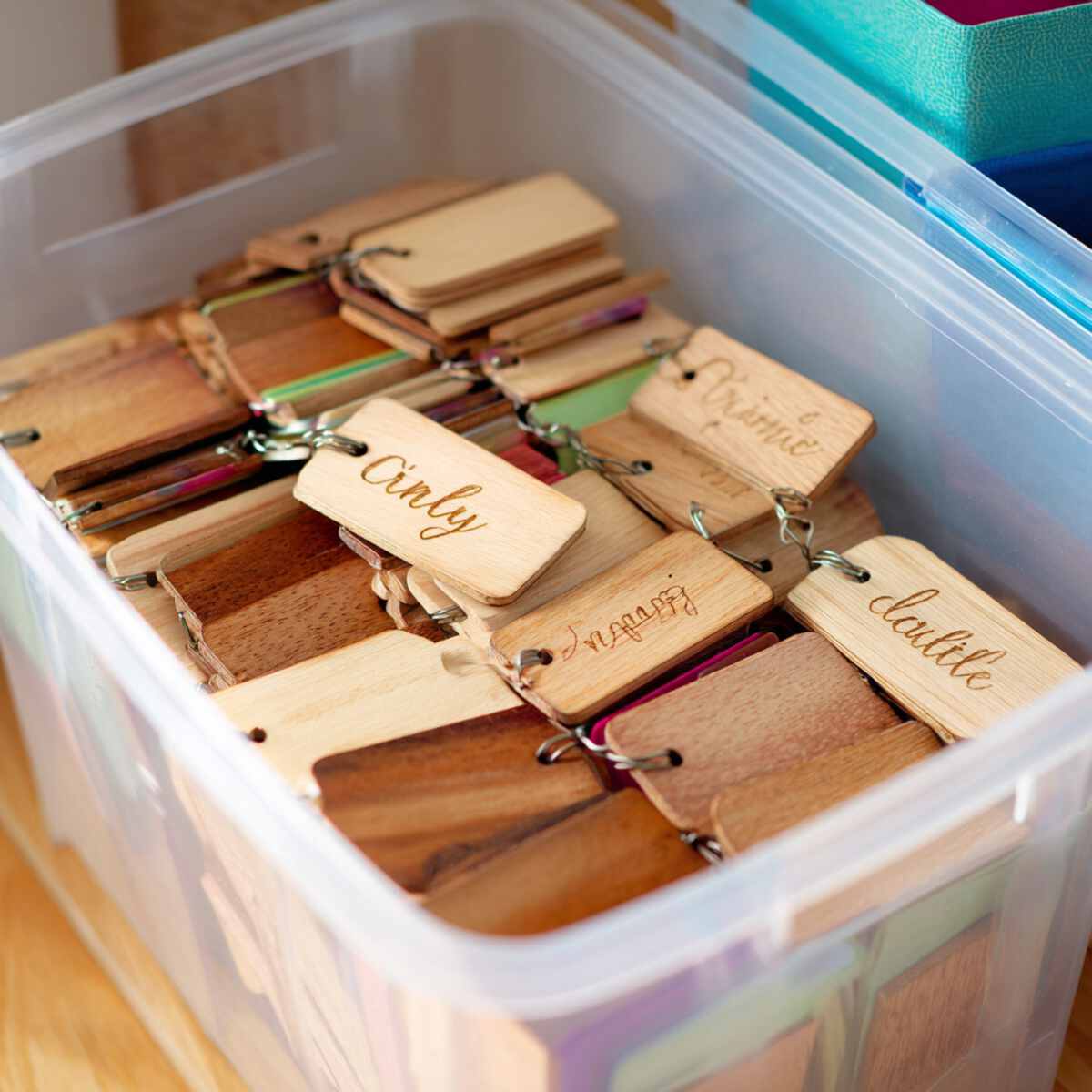 Custom Wooden Tags