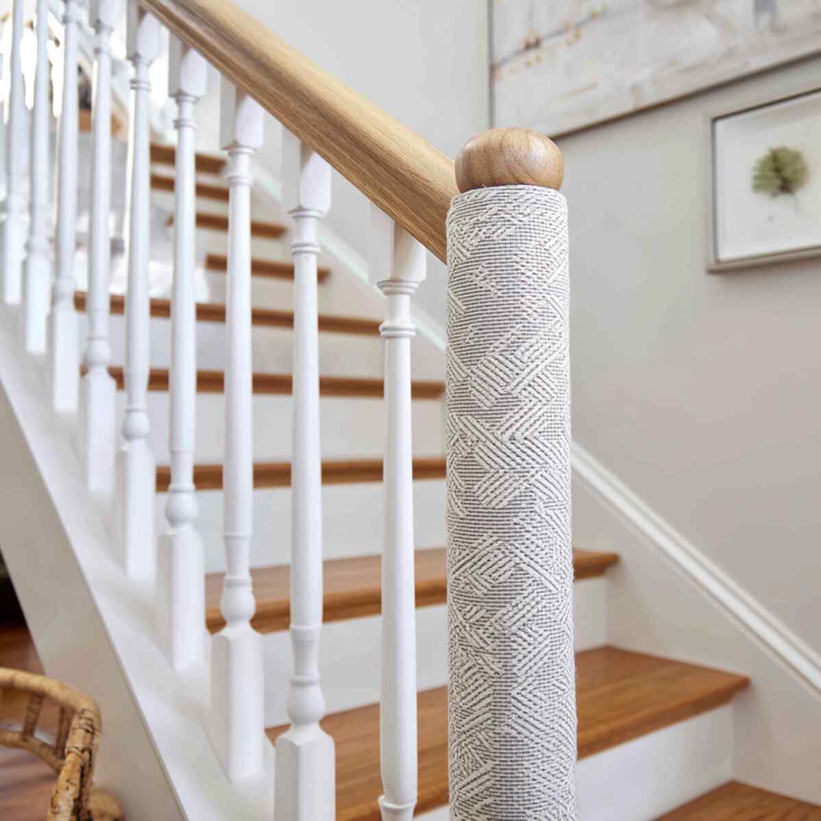 Fabric-Wrapped Railing