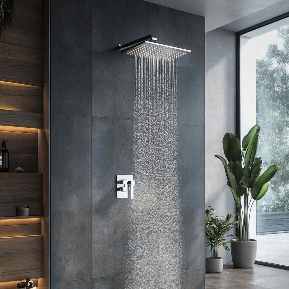 Rainfall showerhead