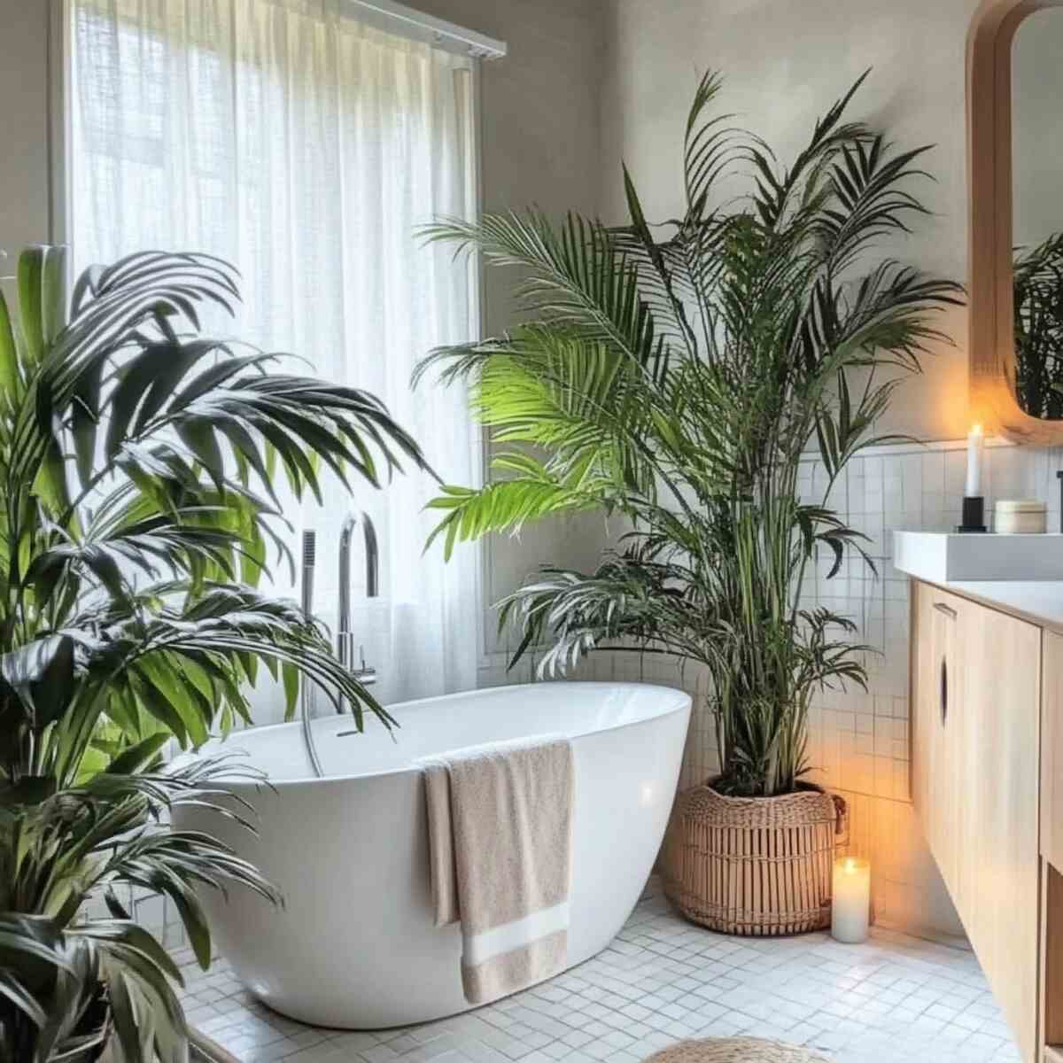 Indoor plants for a fresh touch