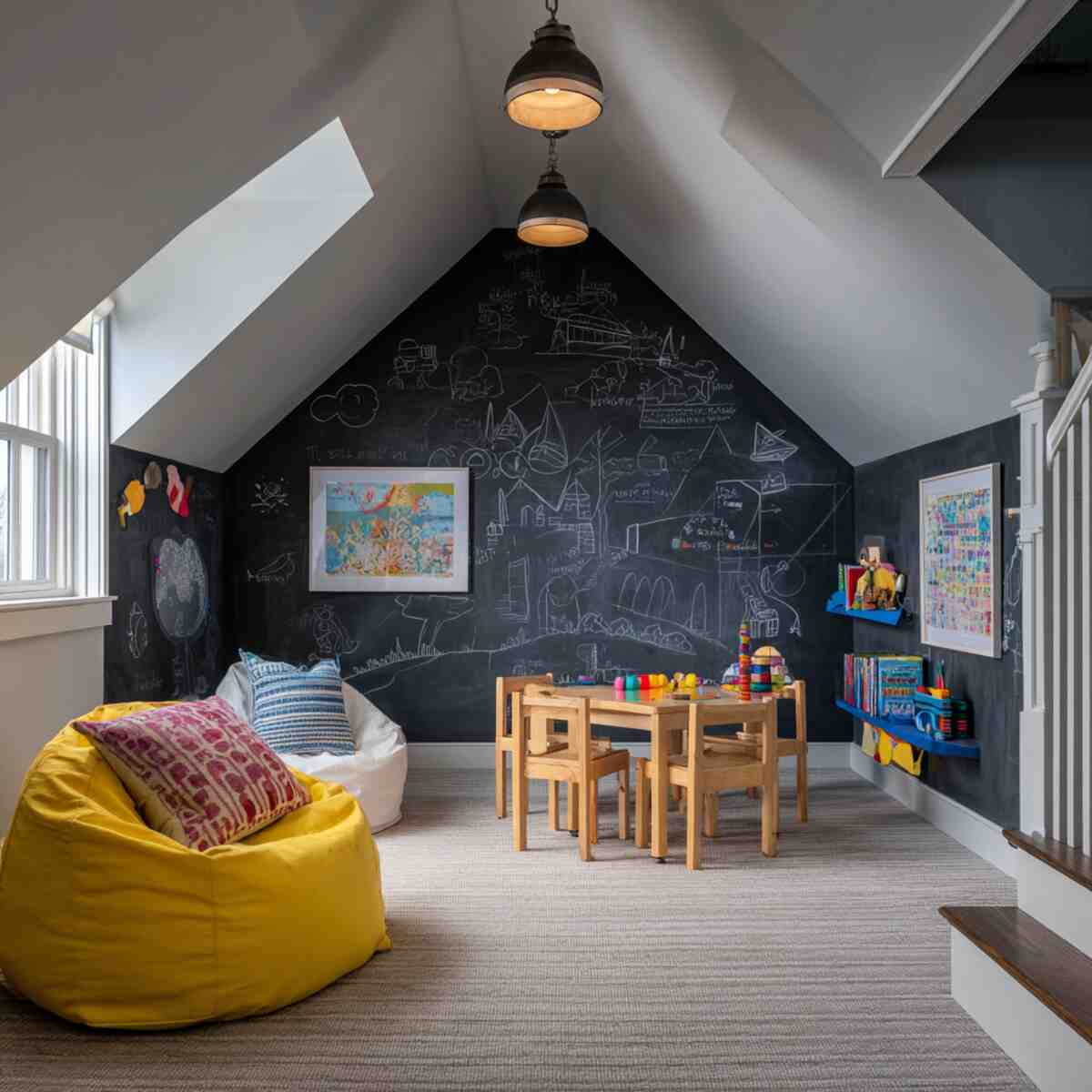 Low Ceiling Art Station