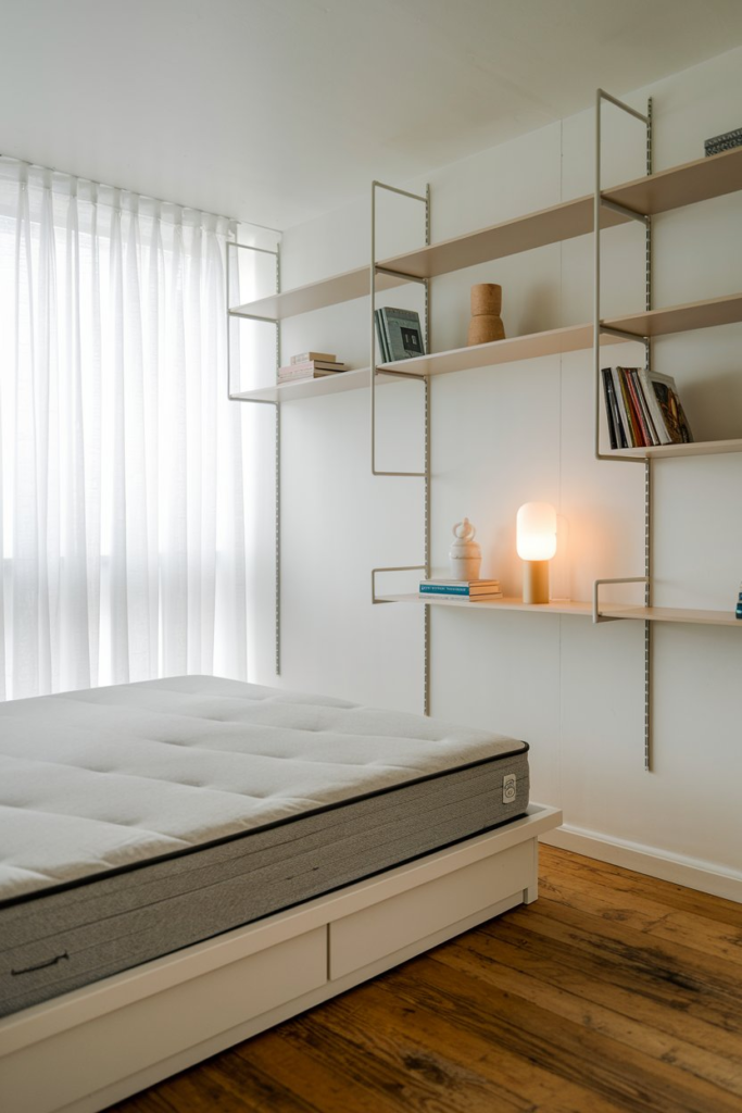 Floating Crate Shelves