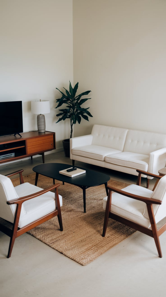 Multipurpose furniture in guest room