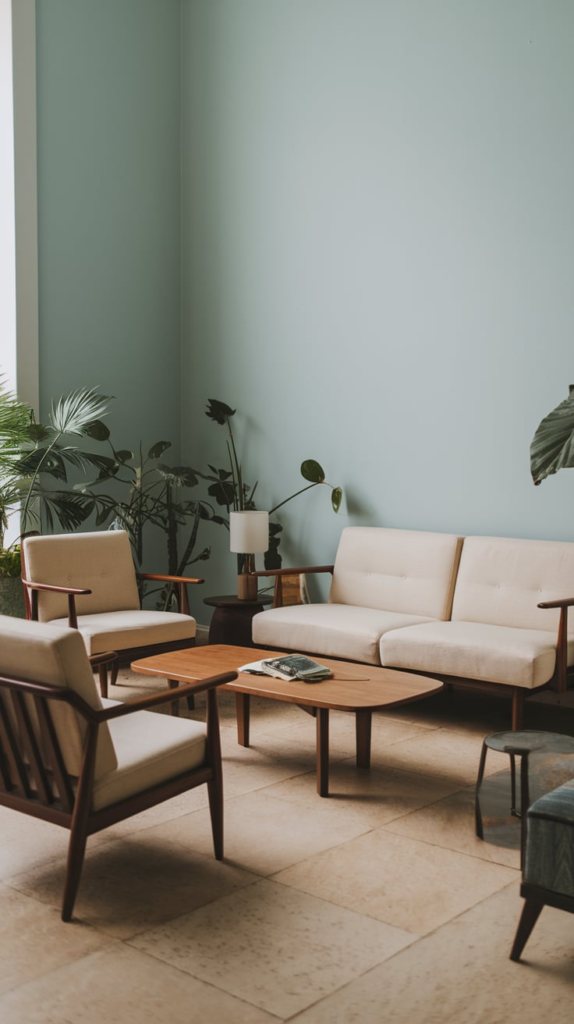 Mirror in guest room