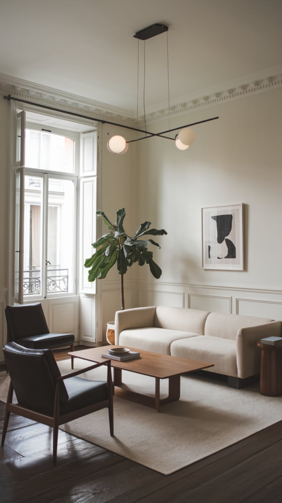 Scented decor in guest room